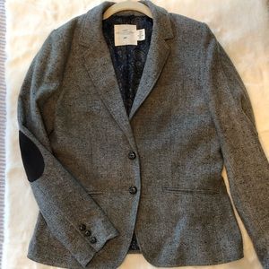 L.O.G.G. H&M Black tweed blazer